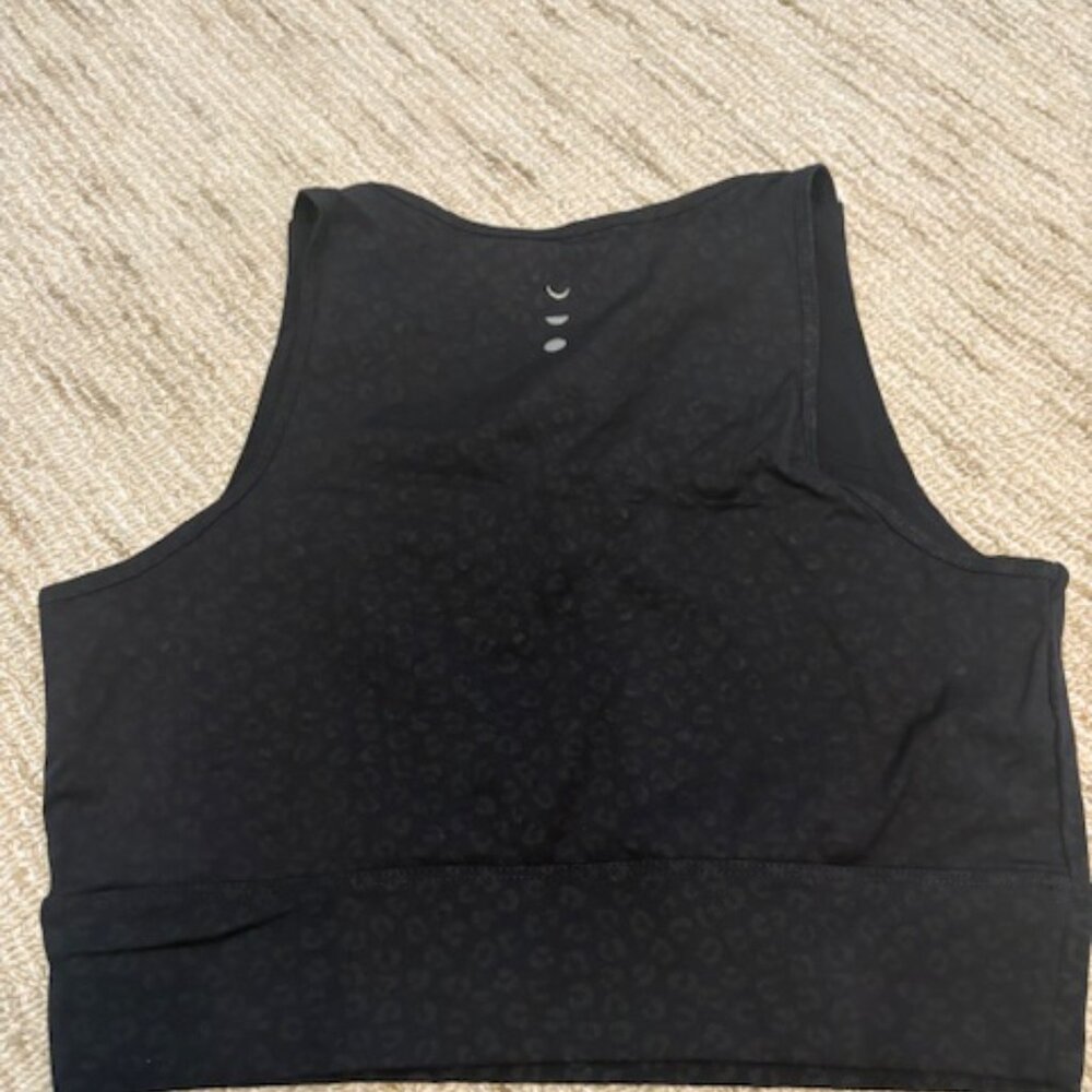 Elastique “Fierce” Animal Print Lymphatic Massage Beads Tank Style Sports Bra M - Picture 4 of 7